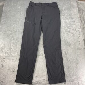 Alaskan Hardgear Pants Womens‎ 8 Reg Jet Black Roadless Slim Leg Pant UPF *READ*